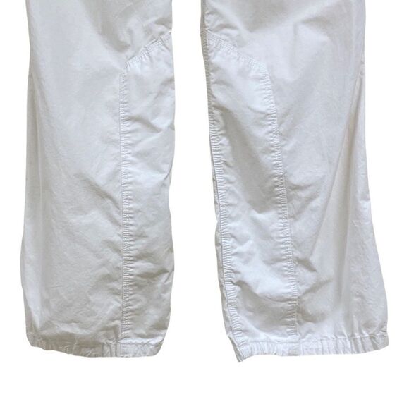TALL GIRLS ALERT!! BCBG White Y2K Low-Rise Cargo Parachute Pants Sz 8 TALL - Picture 7 of 10